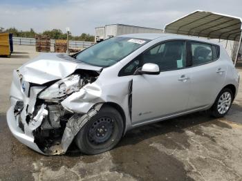  Salvage Nissan LEAF