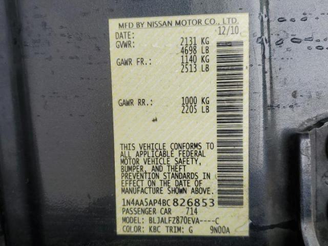 Nissan Maxima S Image 11