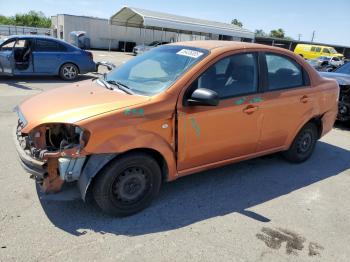  Salvage Chevrolet Aveo