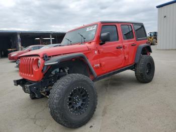  Salvage Jeep Wrangler