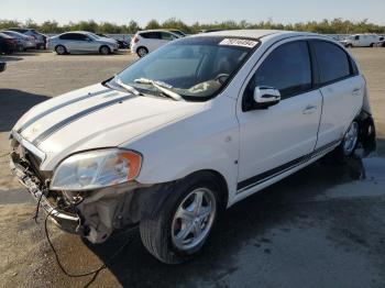  Salvage Chevrolet Aveo