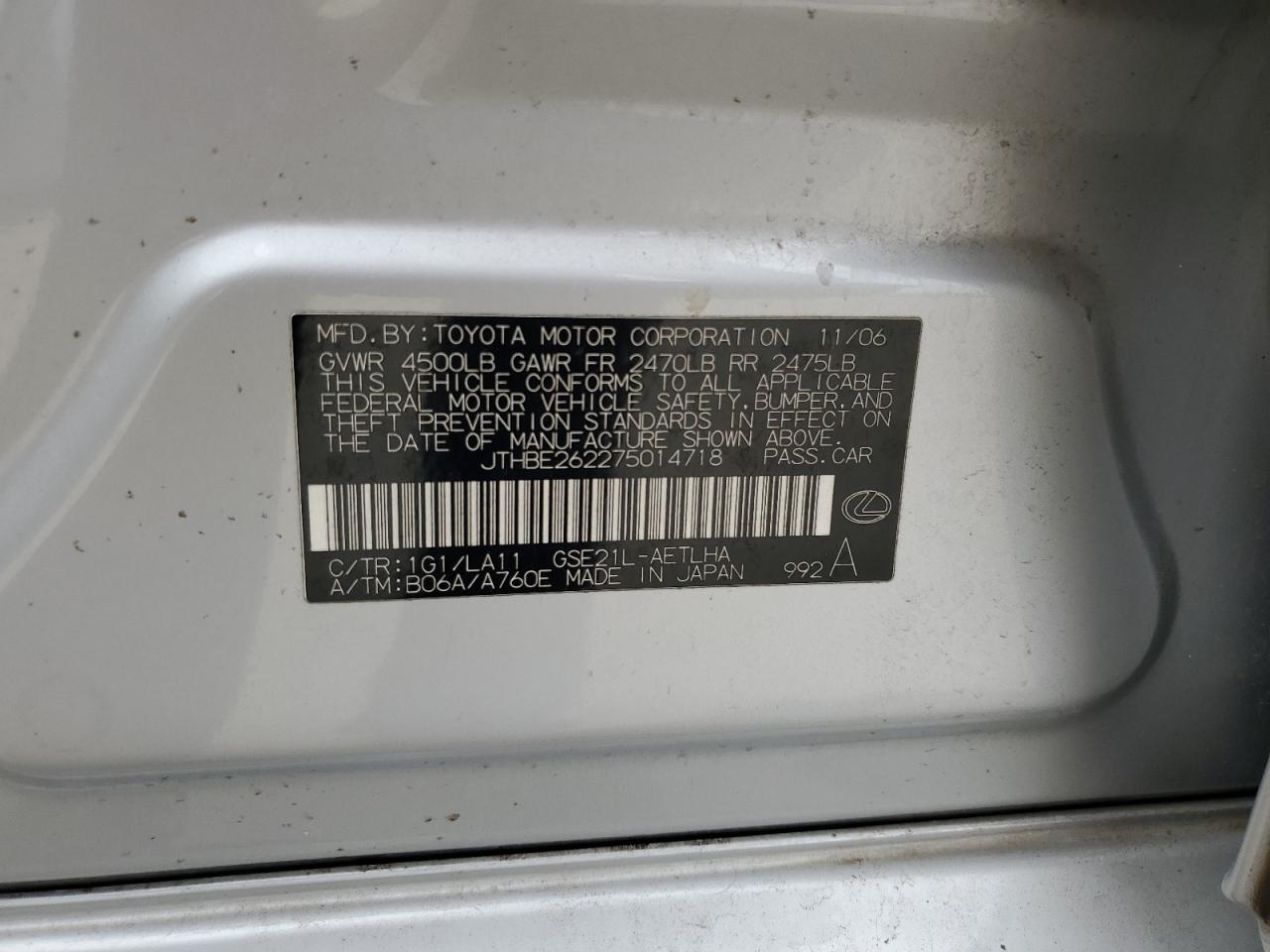 Lexus Is 350 Image 2