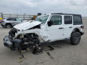  Salvage Jeep Wrangler