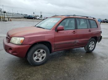  Salvage Toyota Highlander