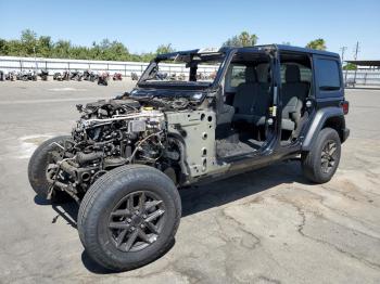  Salvage Jeep Wrangler