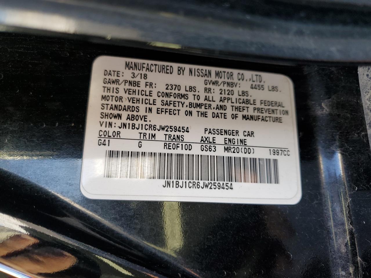 Nissan Rogue S Image 13