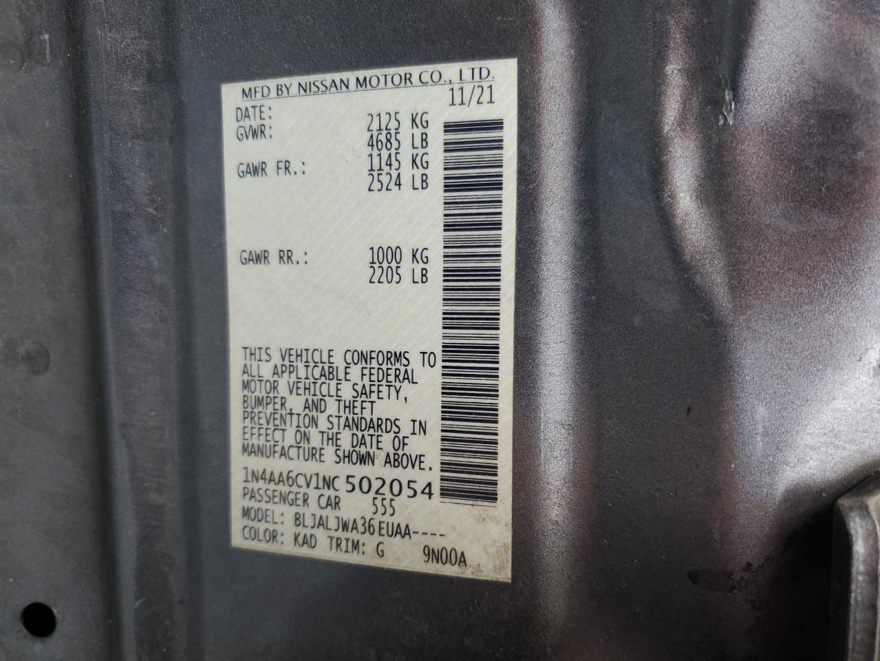 Nissan Maxima Sv Image 13