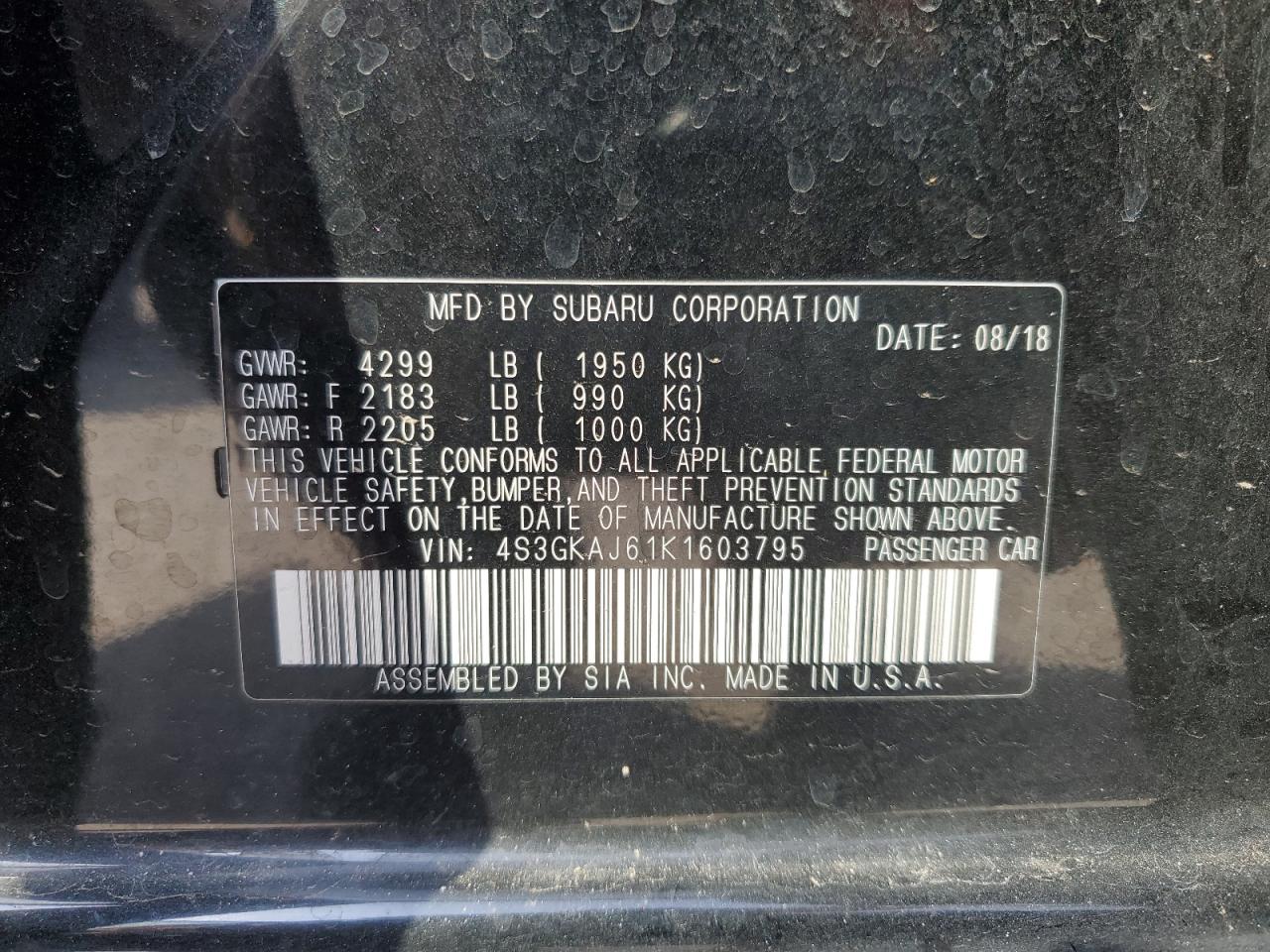 Subaru Impreza Sport Image 12