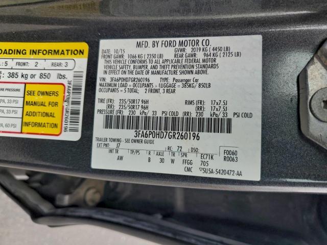 Ford Fusion Se Image 12