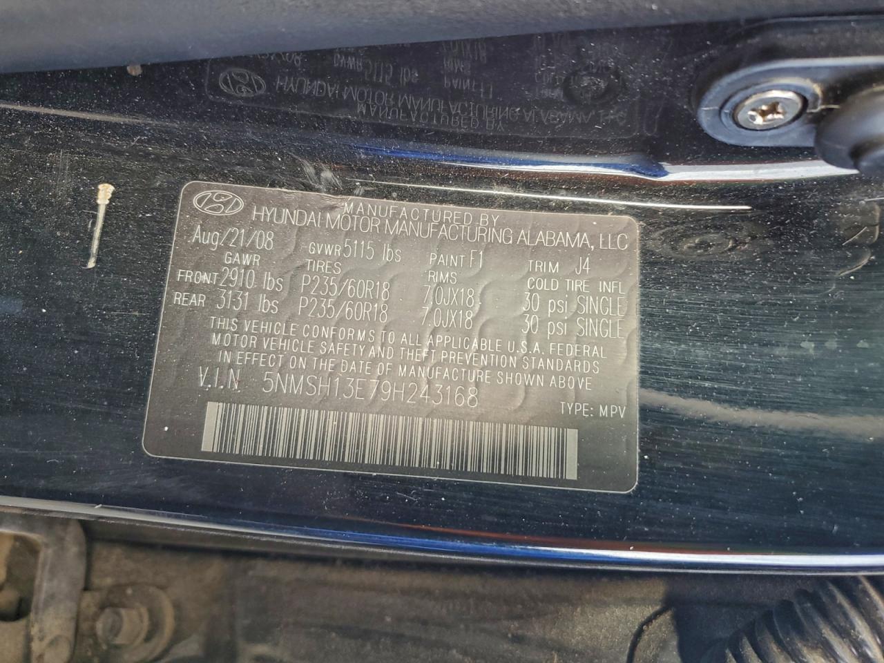 Hyundai SANTA FE Se Image 10