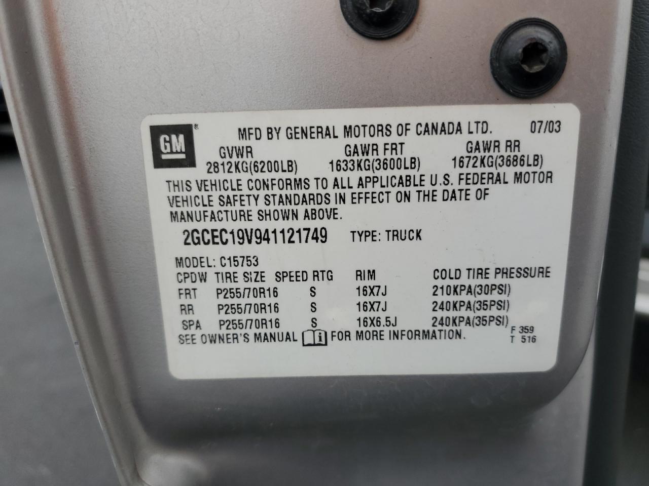 Chevrolet Silverado C1500 Image 12