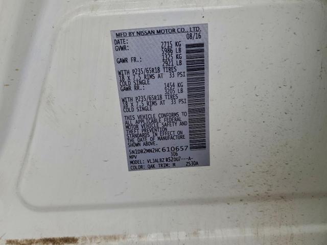 Nissan Pathfinder S Image 10