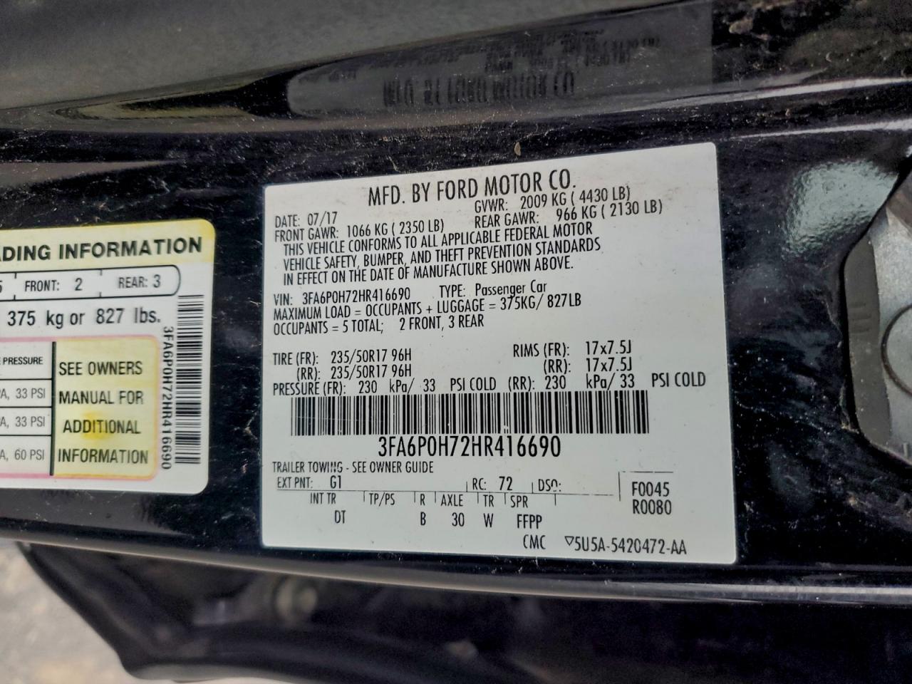 Ford Fusion Se Image 10