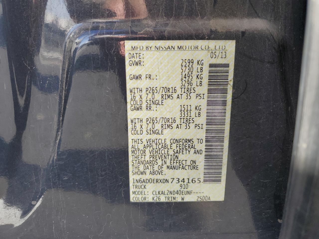 Nissan Frontier S Image 11