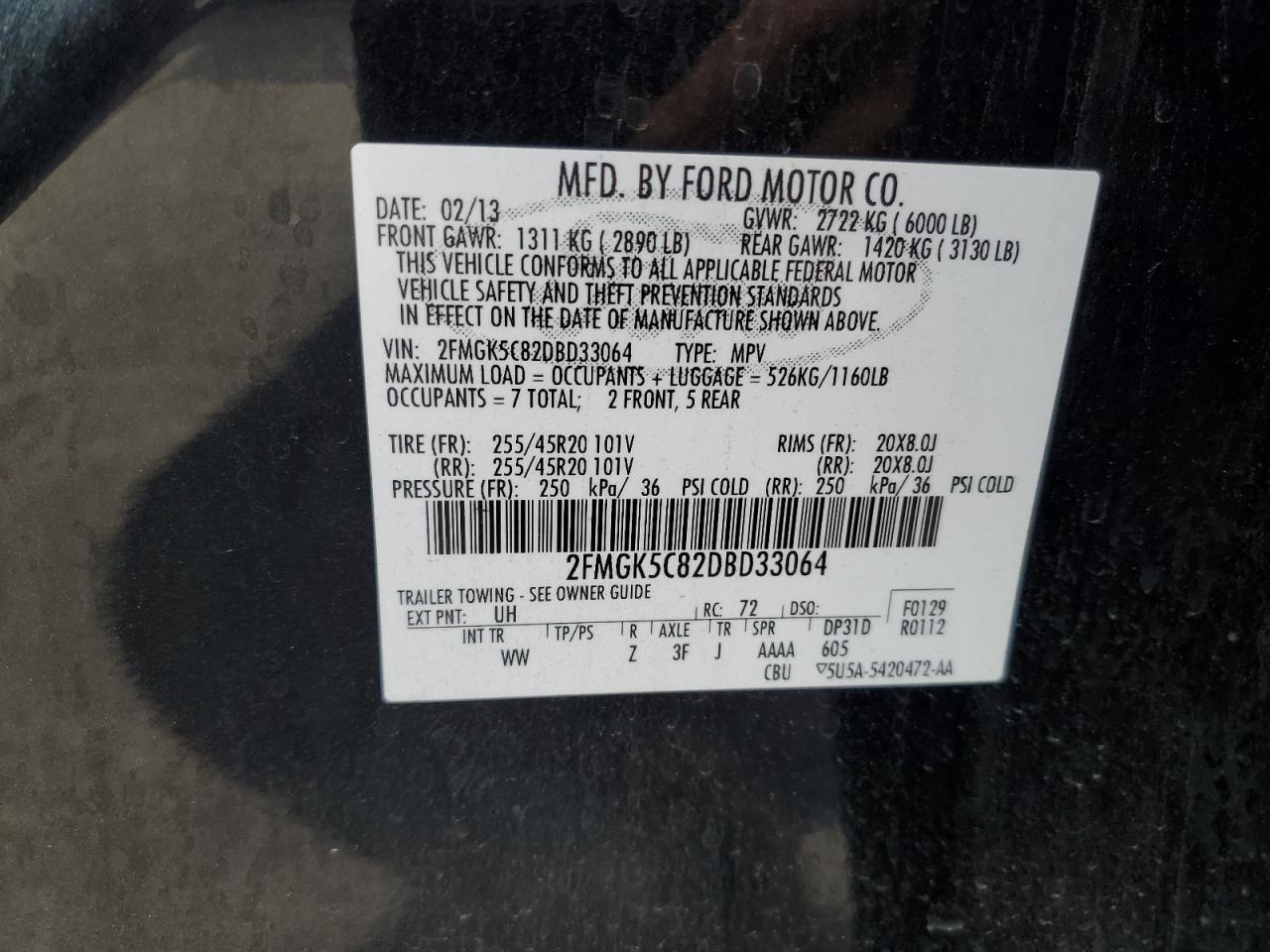 Ford Flex Sel Image 9