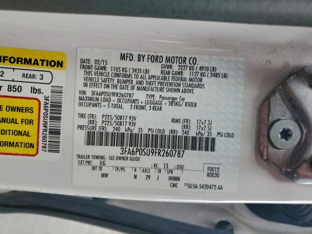 Ford Fusion Titanium Phev Image 9